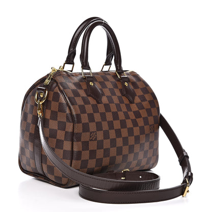 Louis Vuitton Damier Ebene Speedy Bandouliere 25 3 of 12