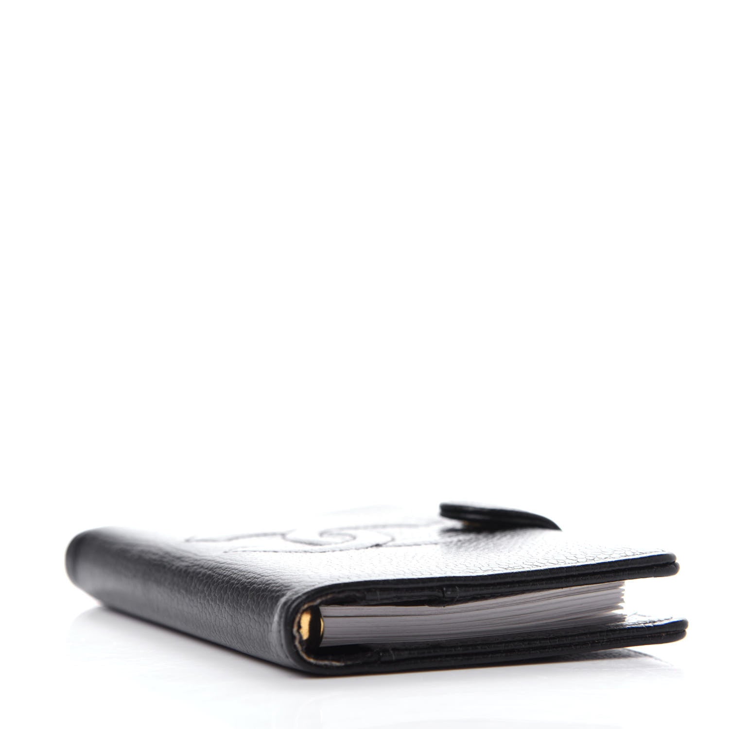 Chanel Caviar CC Small Ring Agenda Planner Black 4 of 8