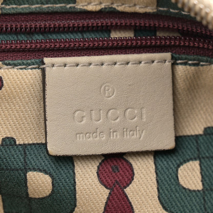 Gucci Guccissima Medium D Gold Hobo Off White 6 of 14