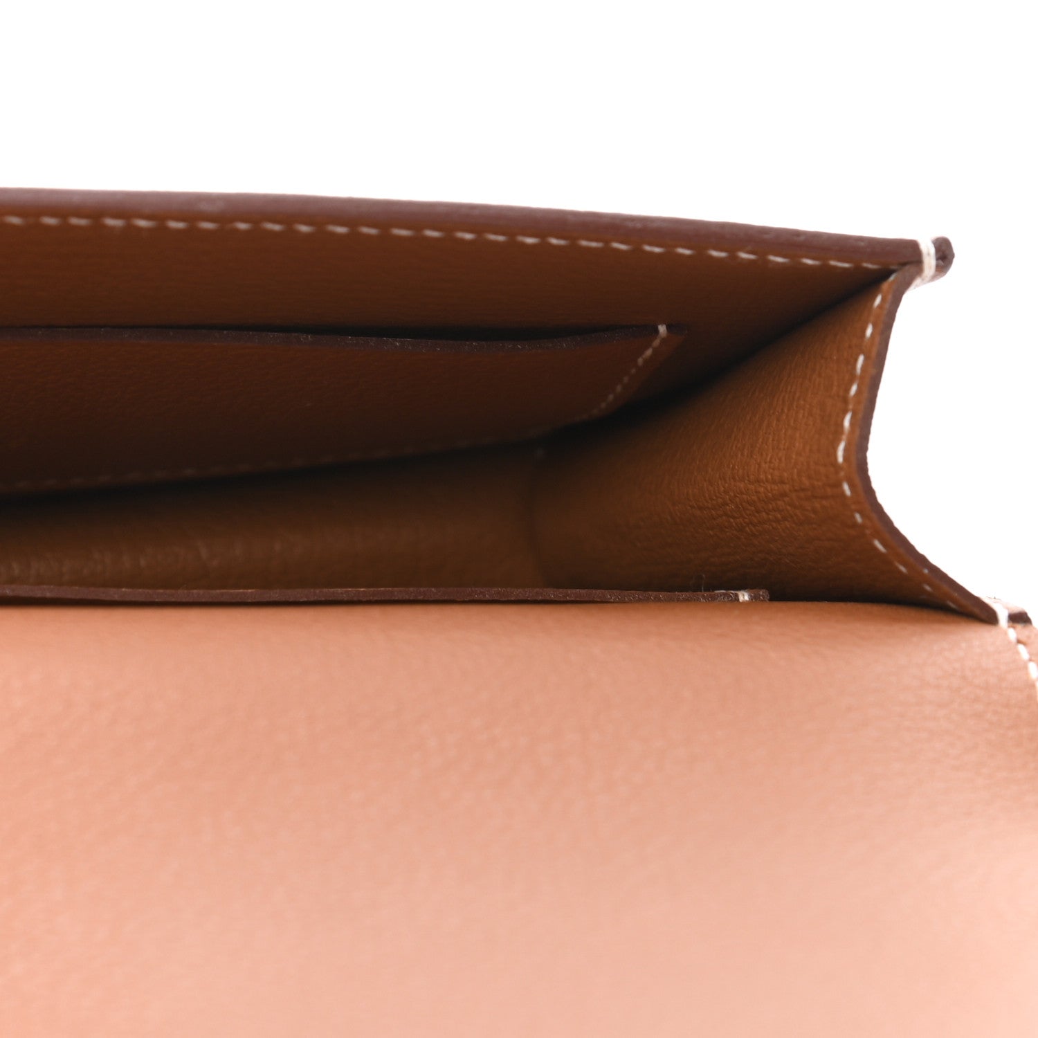Hermes Evercolor Roulis Slim Wallet Gold 7 of 10