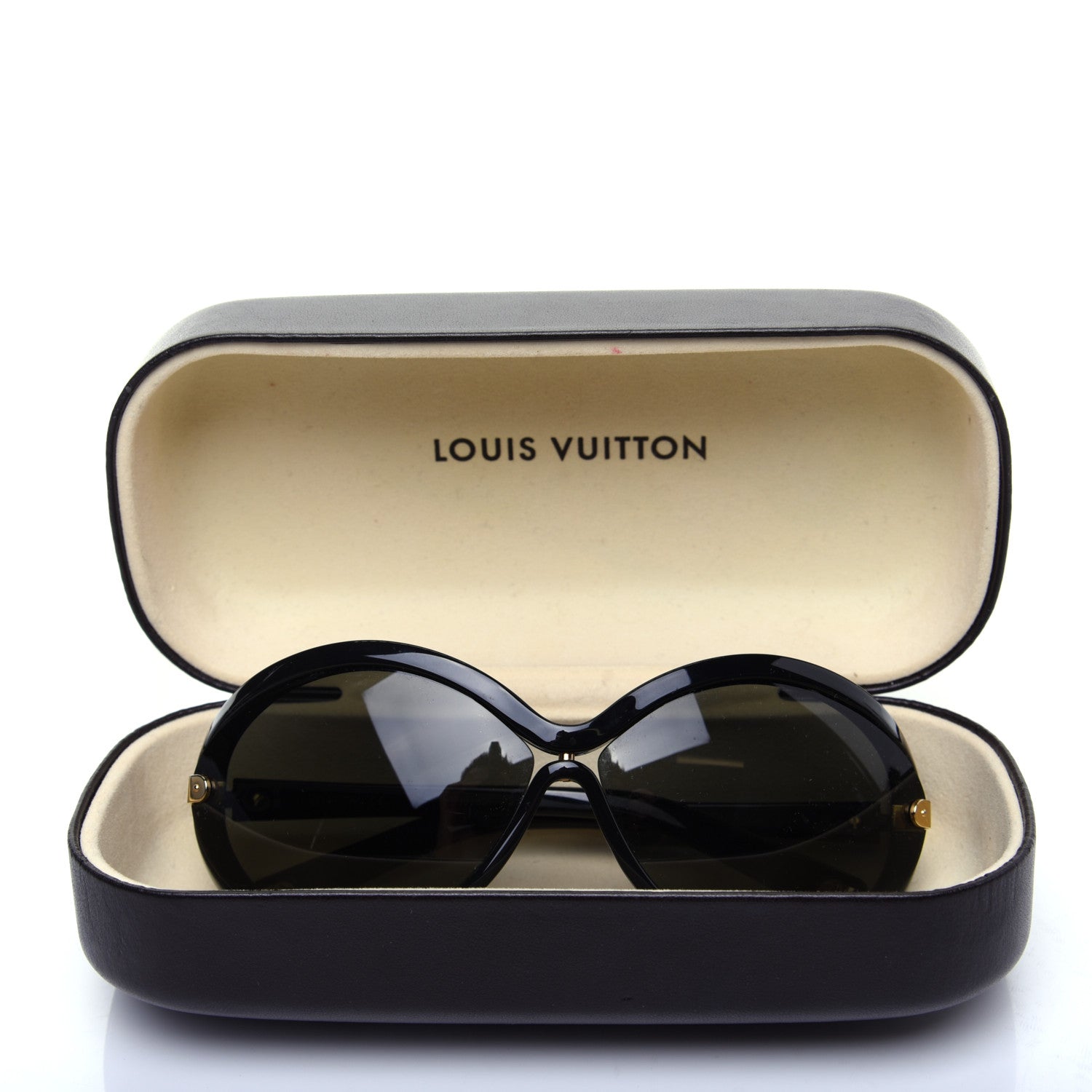 Louis Vuitton Daphne Sunglasses Z0417W Black 9 of 9