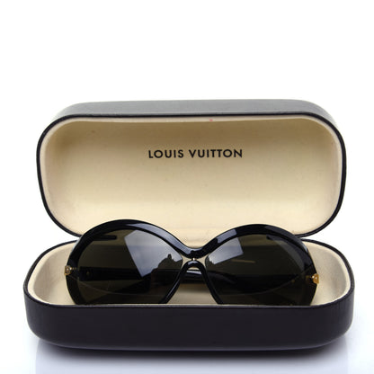 Louis Vuitton Daphne Sunglasses Z0417W Black 9 of 9