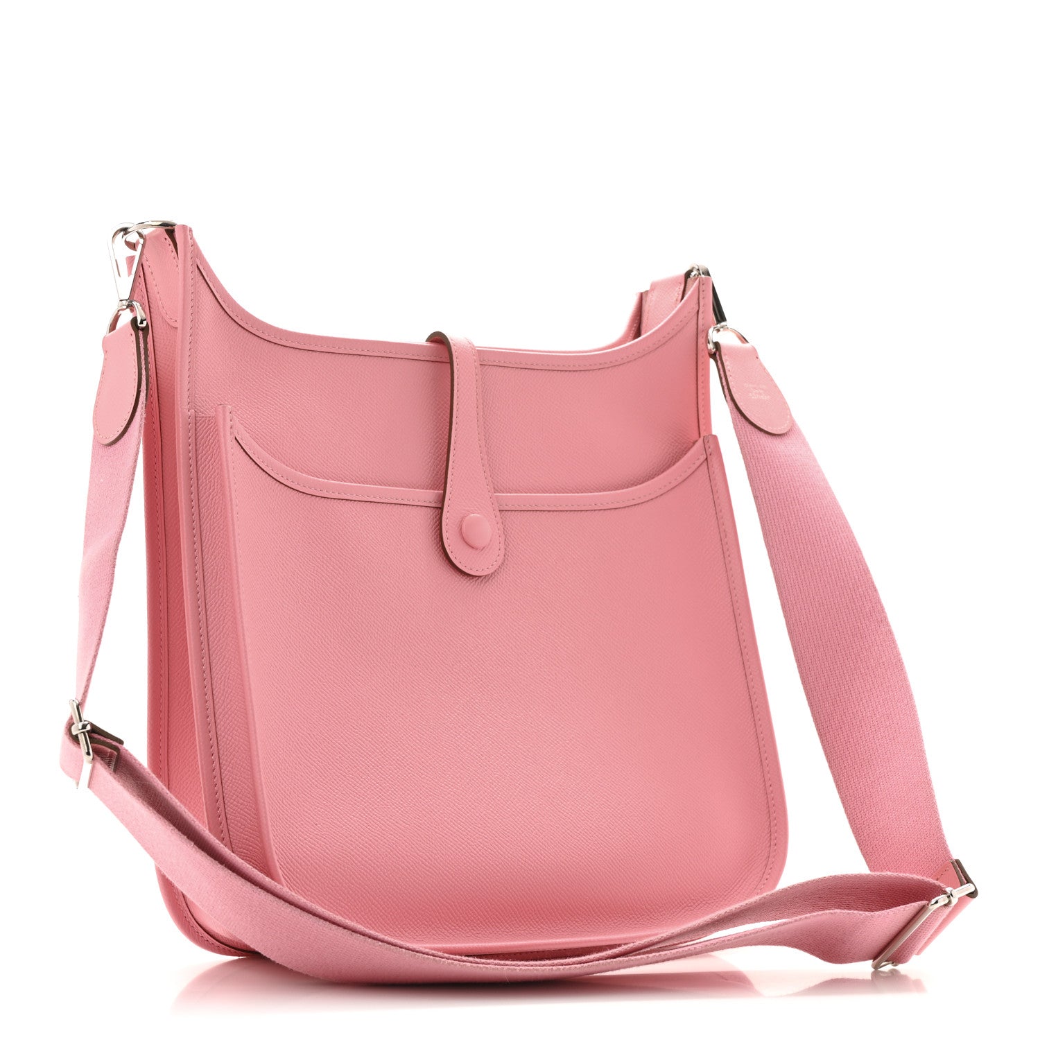 Hermes Epsom Evelyne III PM Rose Confetti 3 of 14