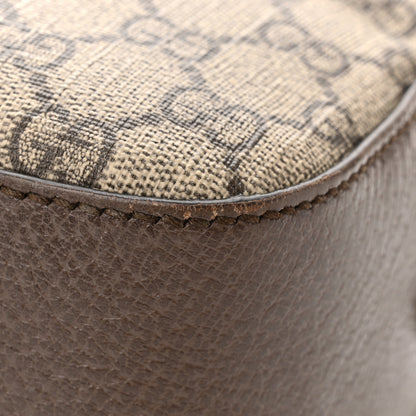 Gucci GG Supreme Monogram Web Neo Vintage Shoulder Bag Beige New Acero Crop 11 of 11