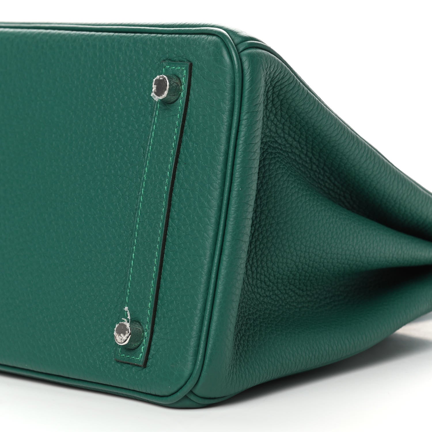 Hermes Togo Birkin 30 Malachite 8 of 8