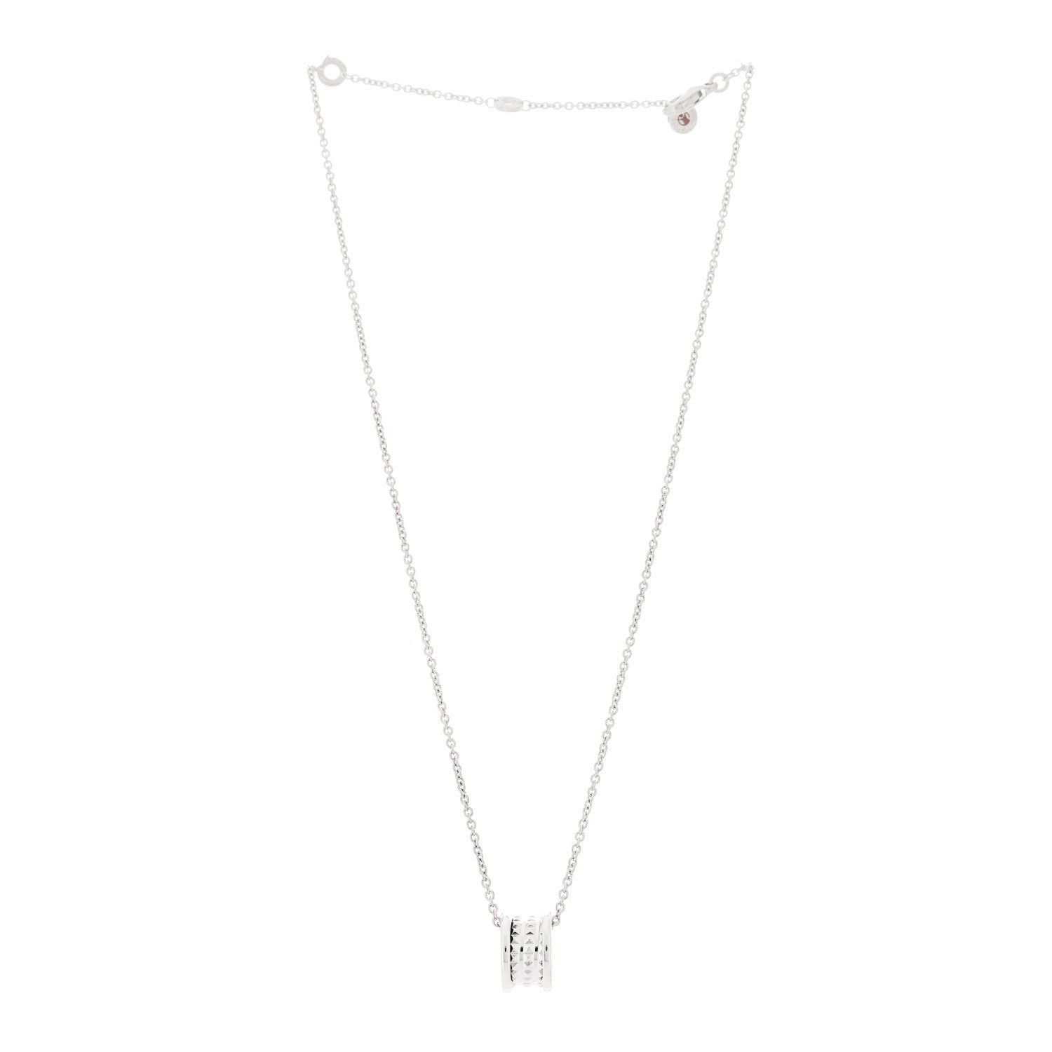 Bulgari Sterling Silver Save The Children Pendant Necklace 3 of 5