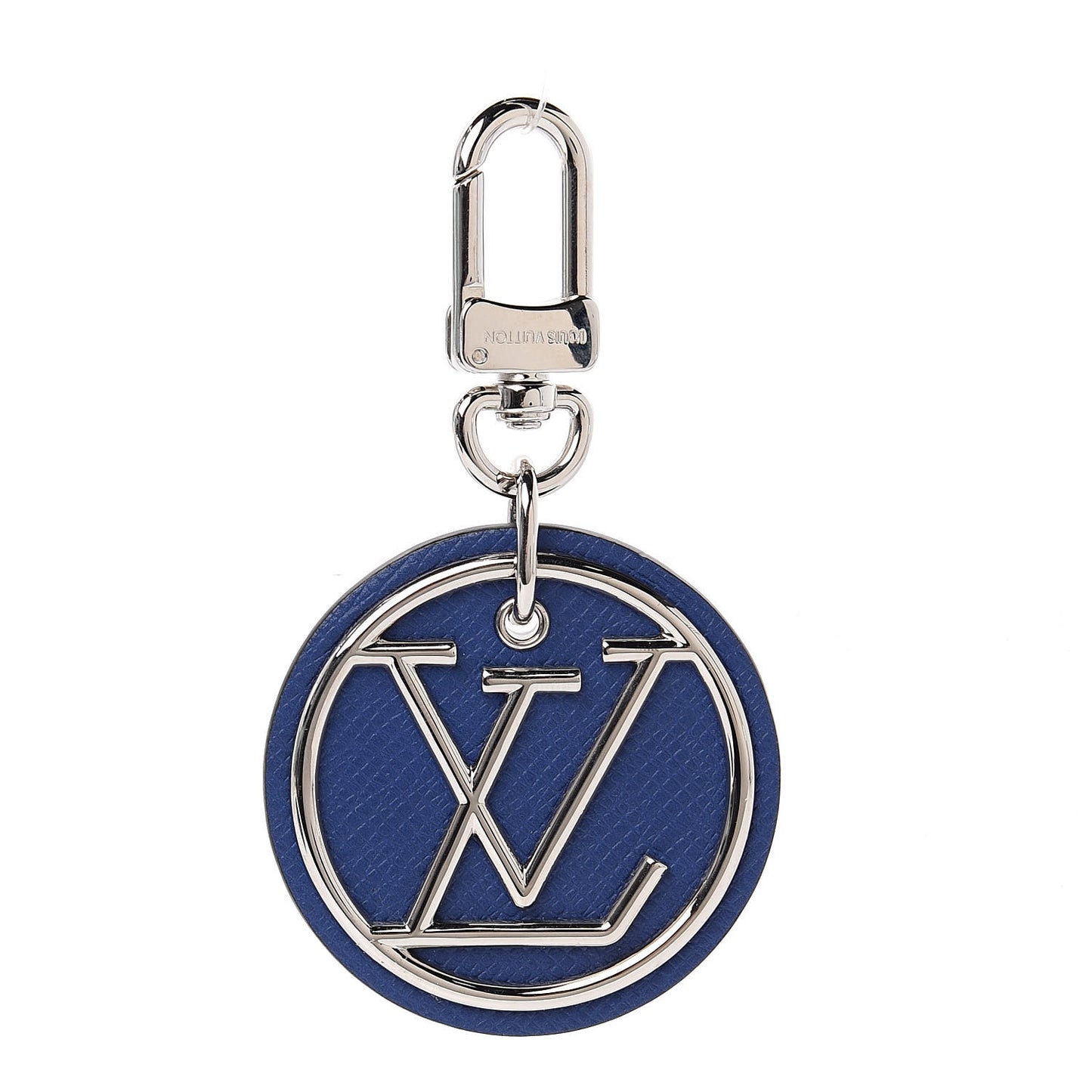 Taiga LV Circle Bag Charm Key Holder Ocean