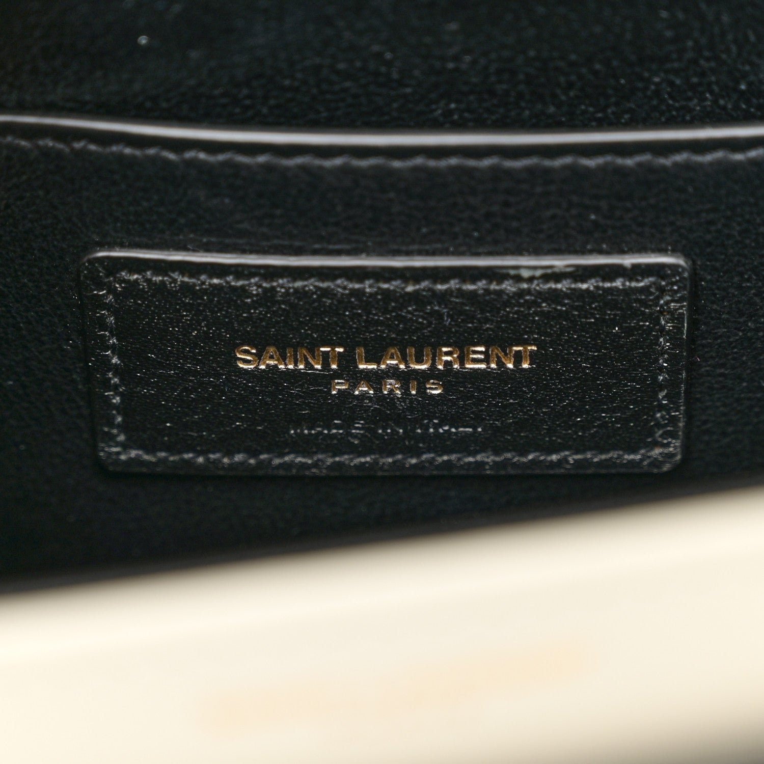 Saint Laurent Box Calfskin Monogram Medium Solferino Satchel Crema Soft 6 of 11