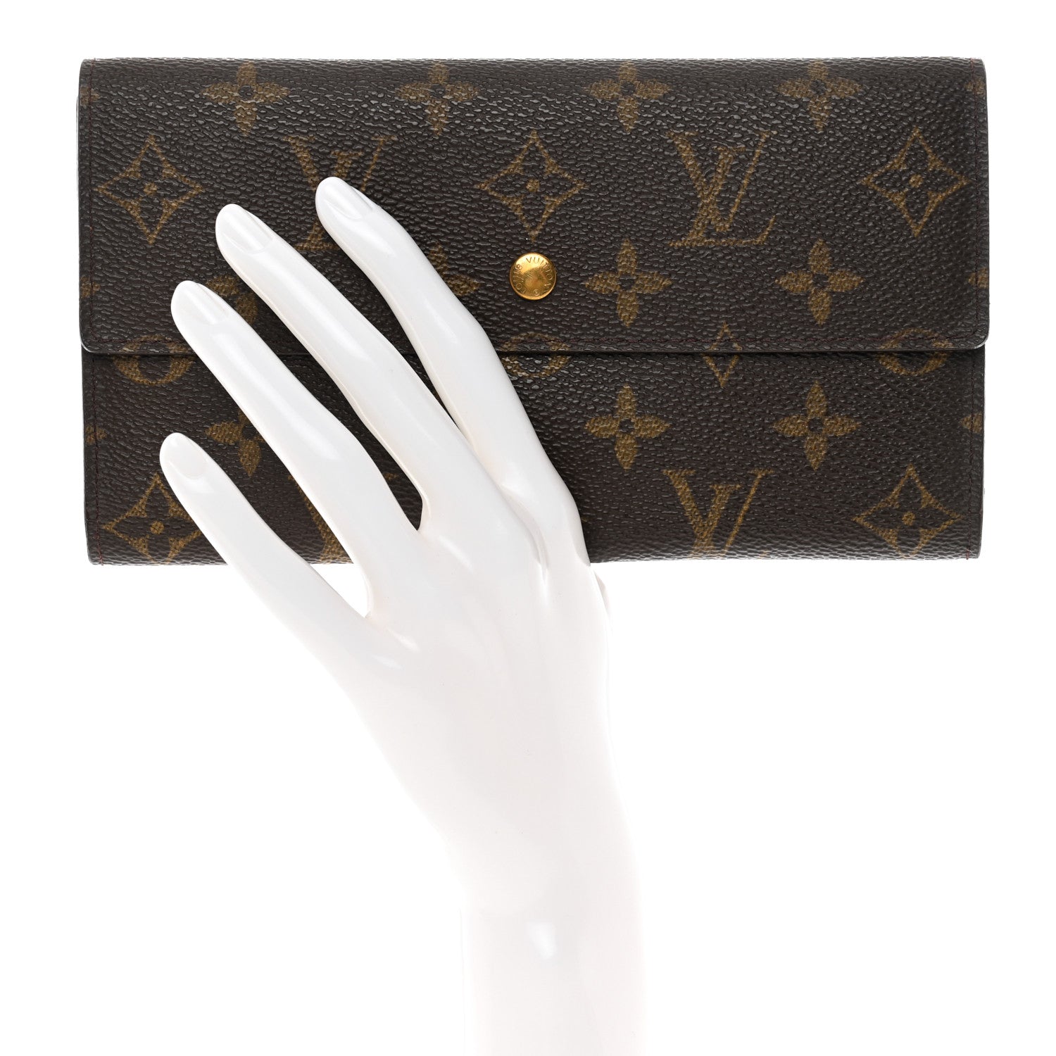 Louis Vuitton Monogram Porte Tresor International Wallet 2 of 11