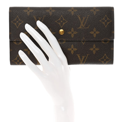 Louis Vuitton Monogram Porte Tresor International Wallet 2 of 11