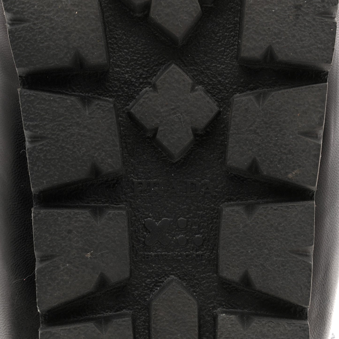 Nappa Shearling Soft Padded Metal Triangle Logo Lug Sole 20mm Mules 38 Black