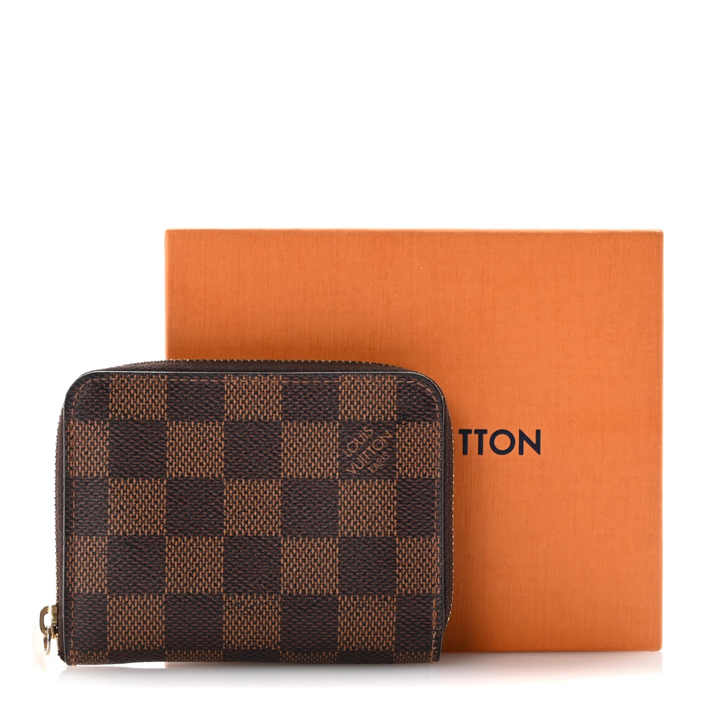 Damier Ebene Zippy Coin Purse
