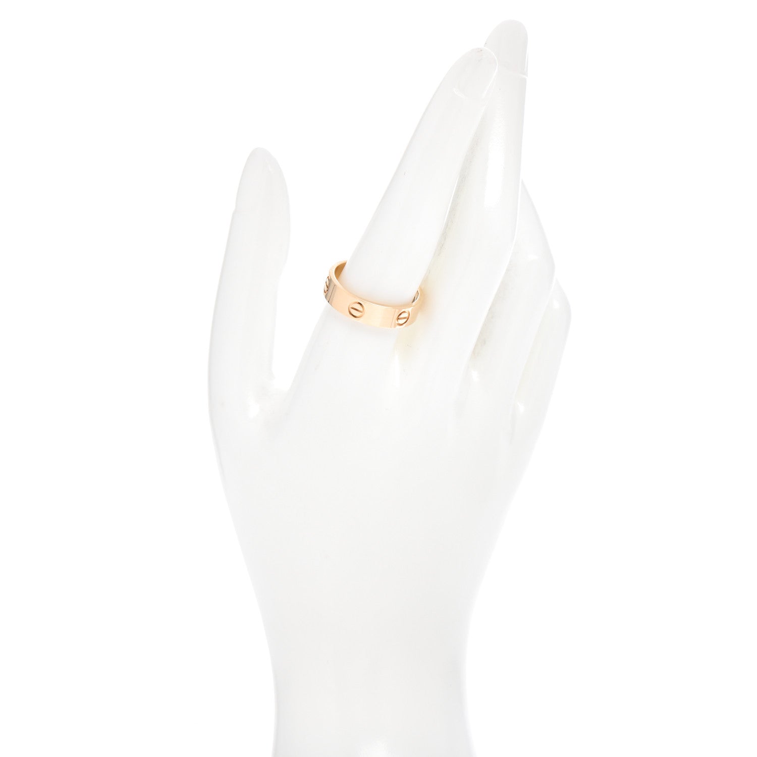 Cartier 18K Yellow Gold 5.5mm LOVE Ring 62 10 2 of 7