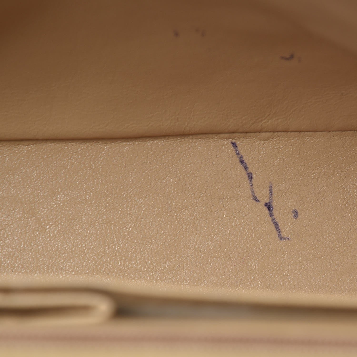 Chanel Lambskin Quilted Medium Single Flap Beige 10 of 19