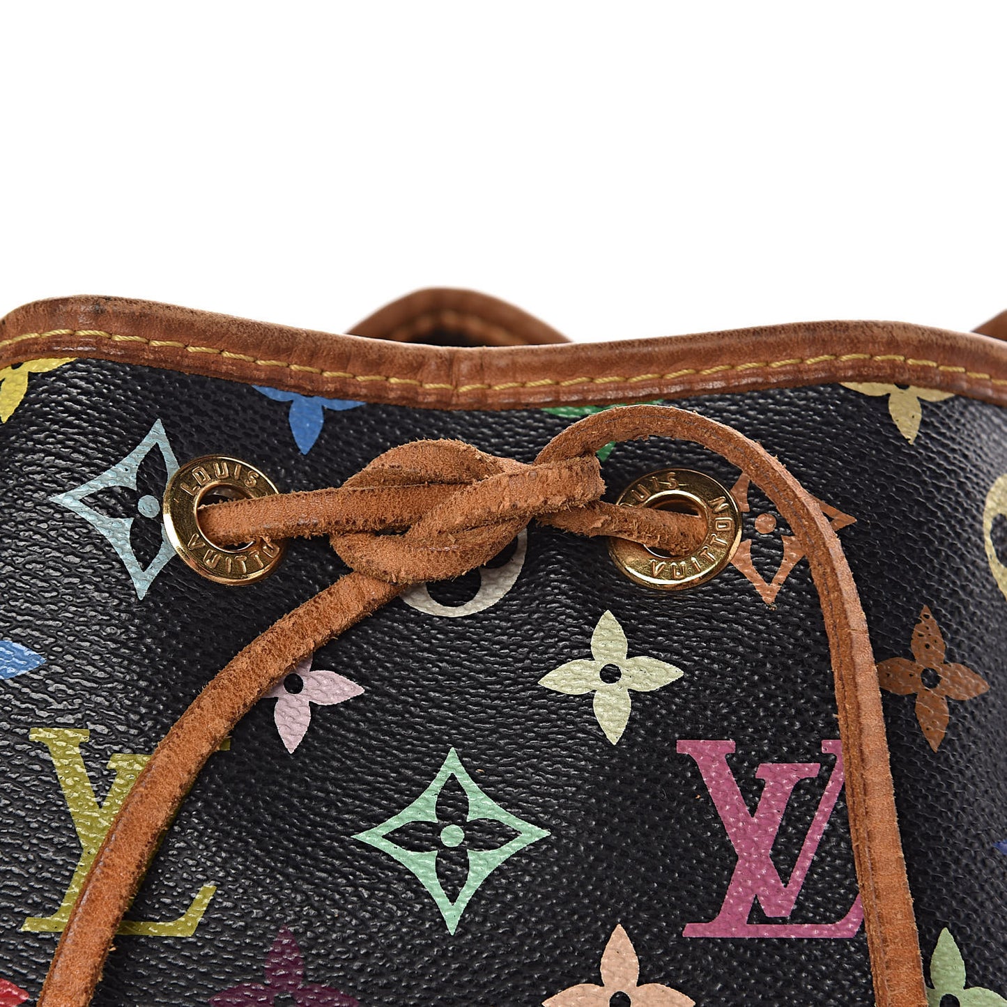 Monogram Multicolor Petit Noe Black