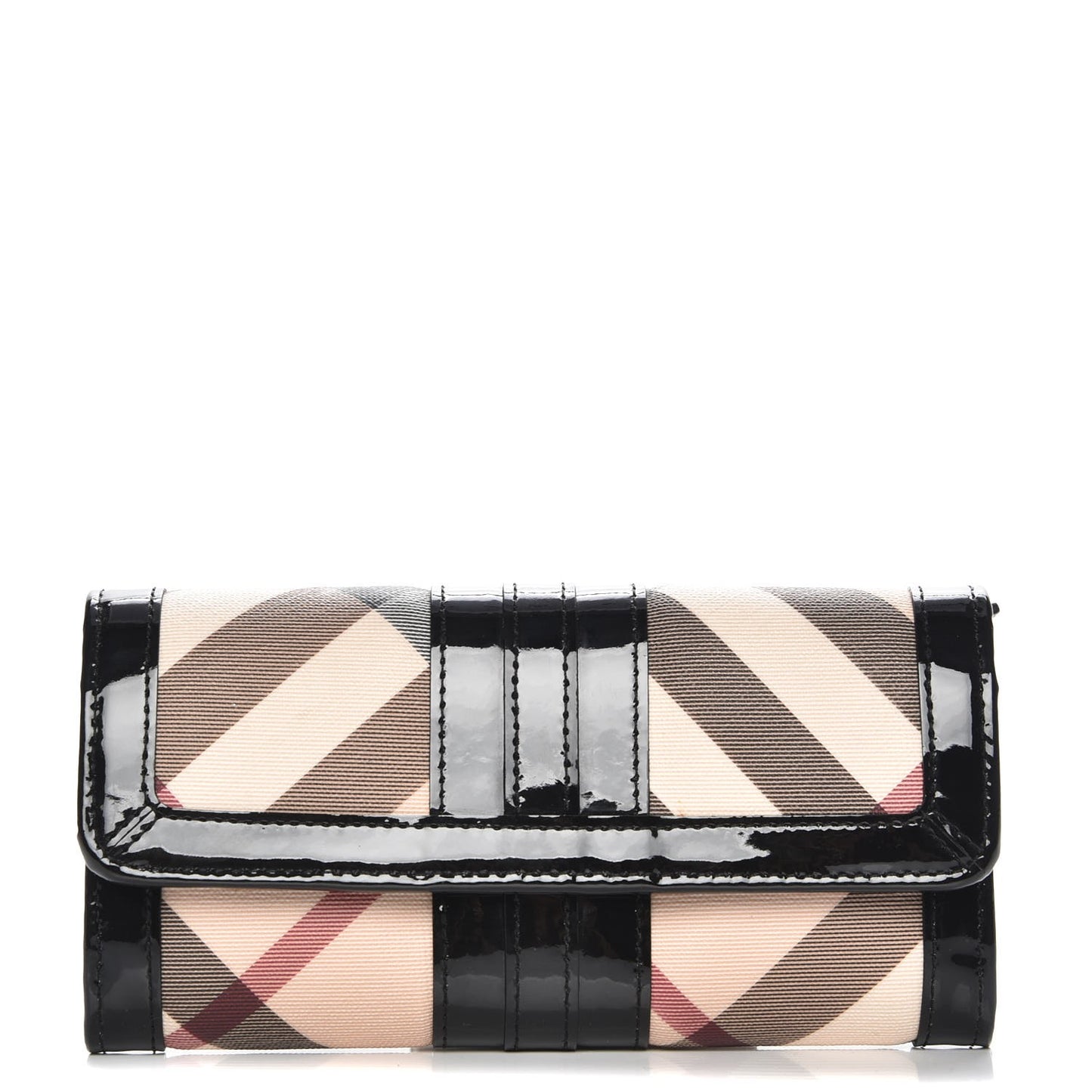 Nova Check Penrose Continental Wallet Black