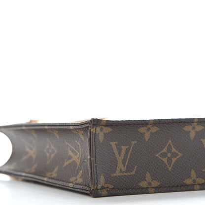 Louis Vuitton Monogram Petit Sac Plat 7 of 10