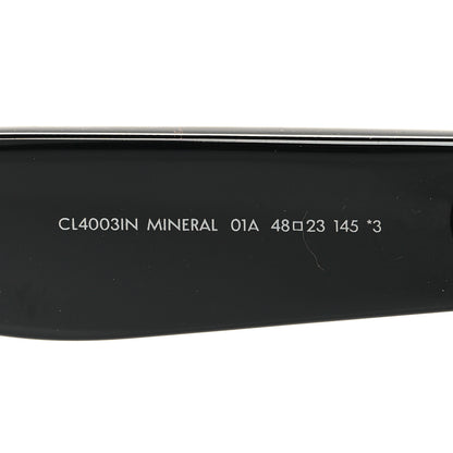 Celine Acetate Studded Mineral Round Sunglasses CL40031N Black 6 of 9
