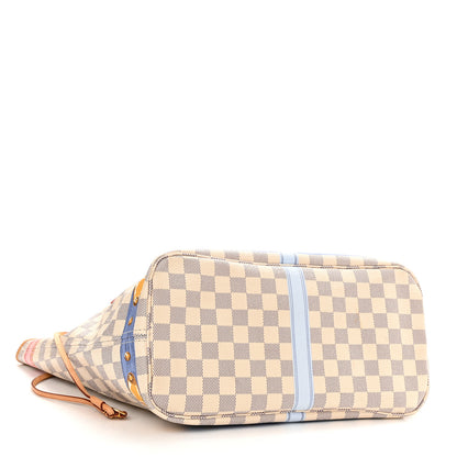 Louis Vuitton Damier Azur Summer Trunks Neo Neverfull MM 5 of 14