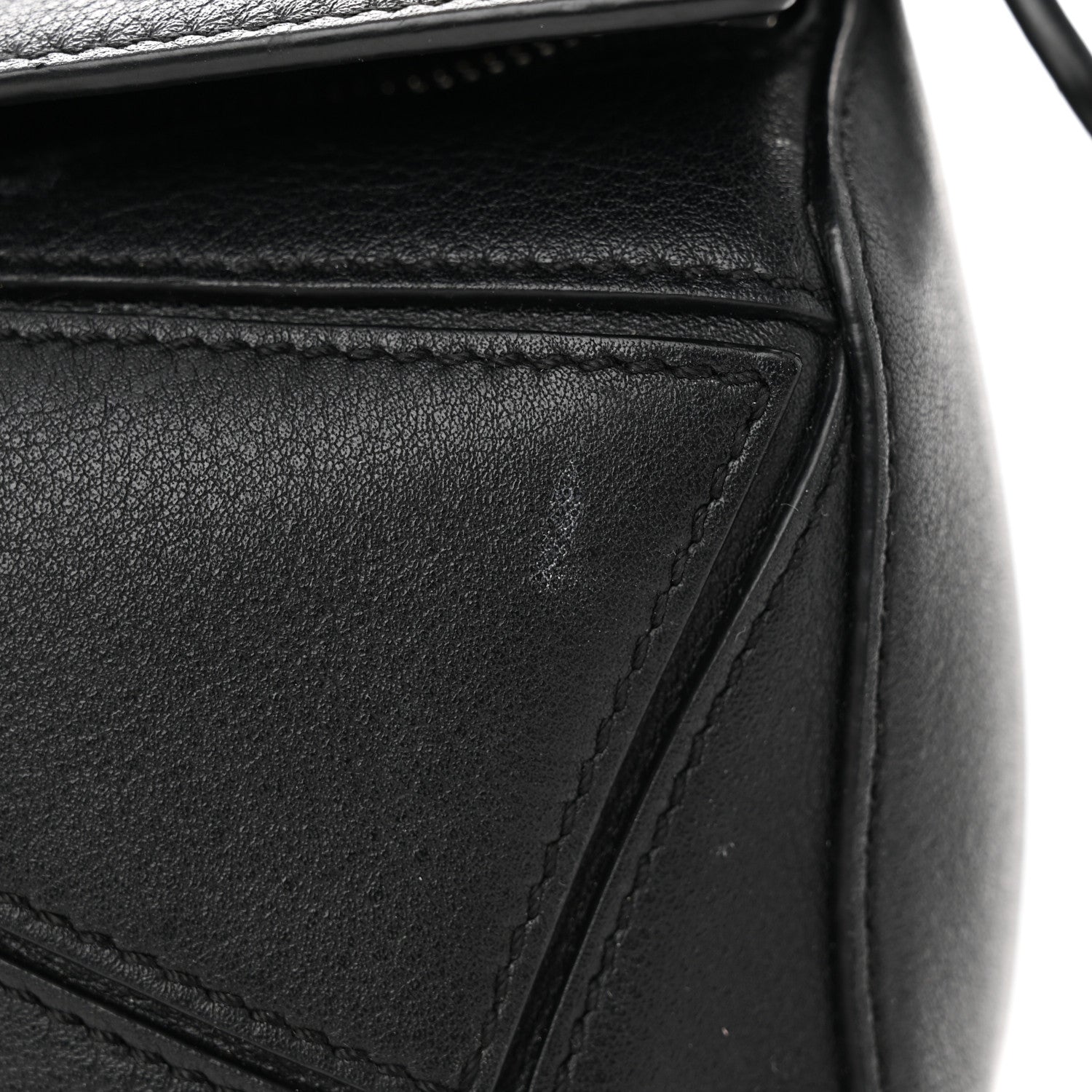 Loewe Calfskin Mini Puzzle Bag Black 12 of 13