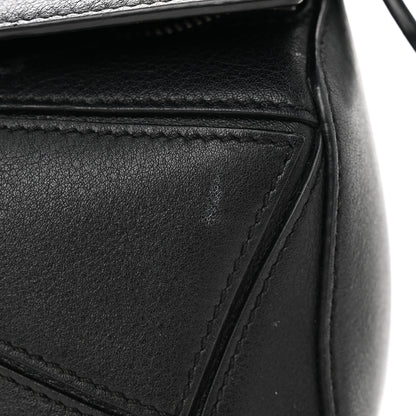 Loewe Calfskin Mini Puzzle Bag Black 12 of 13