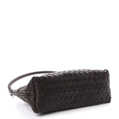 Bottega Veneta Nappa Intrecciato Mini Shoulder Bag Ebano 4 of 11