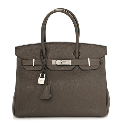 Hermes Togo Birkin 30 Ecorce 1 of 10