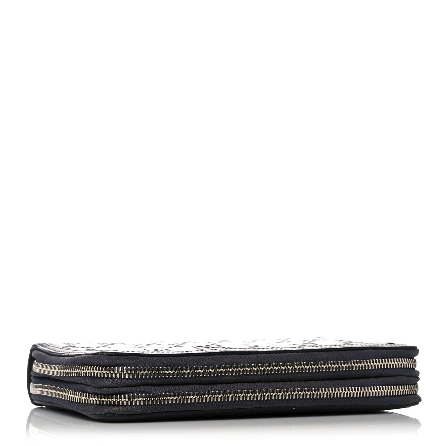 Guccissima Signature Travel Document Case Grey