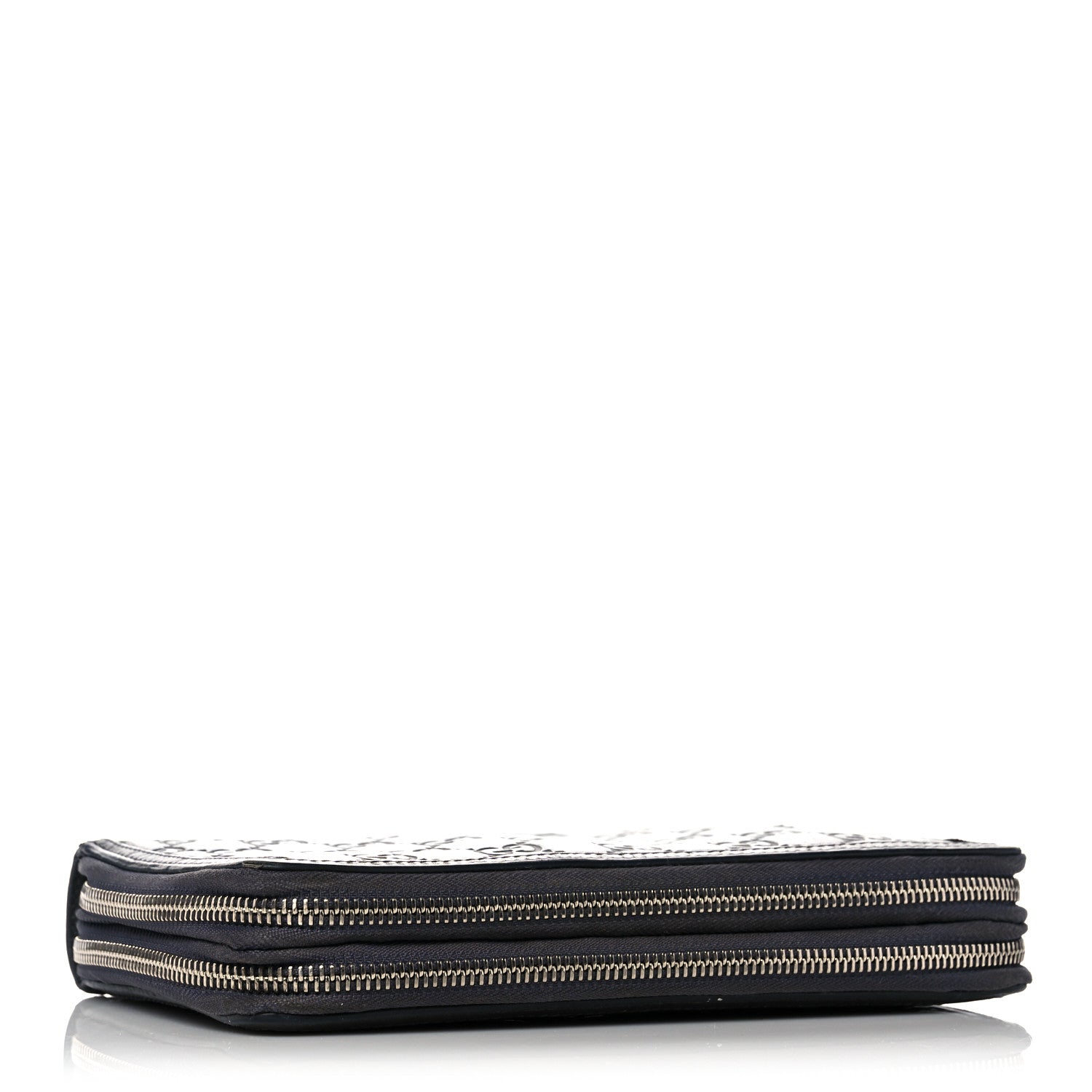 Gucci Guccissima Signature Travel Document Case Grey 4 of 33