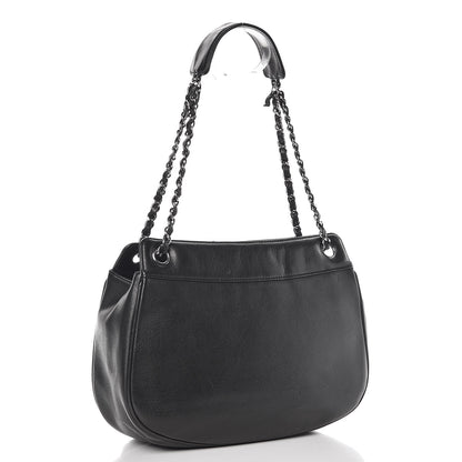 Chanel Calfskin Mademoiselle Shoulder Bag Black 3 of 20