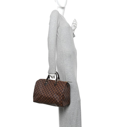 Louis Vuitton Damier Ebene Speedy 35 2 of 11