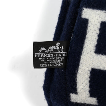Hermes Wool Cashmere Avalon III Pillow PM Ecru Caban 3 of 3