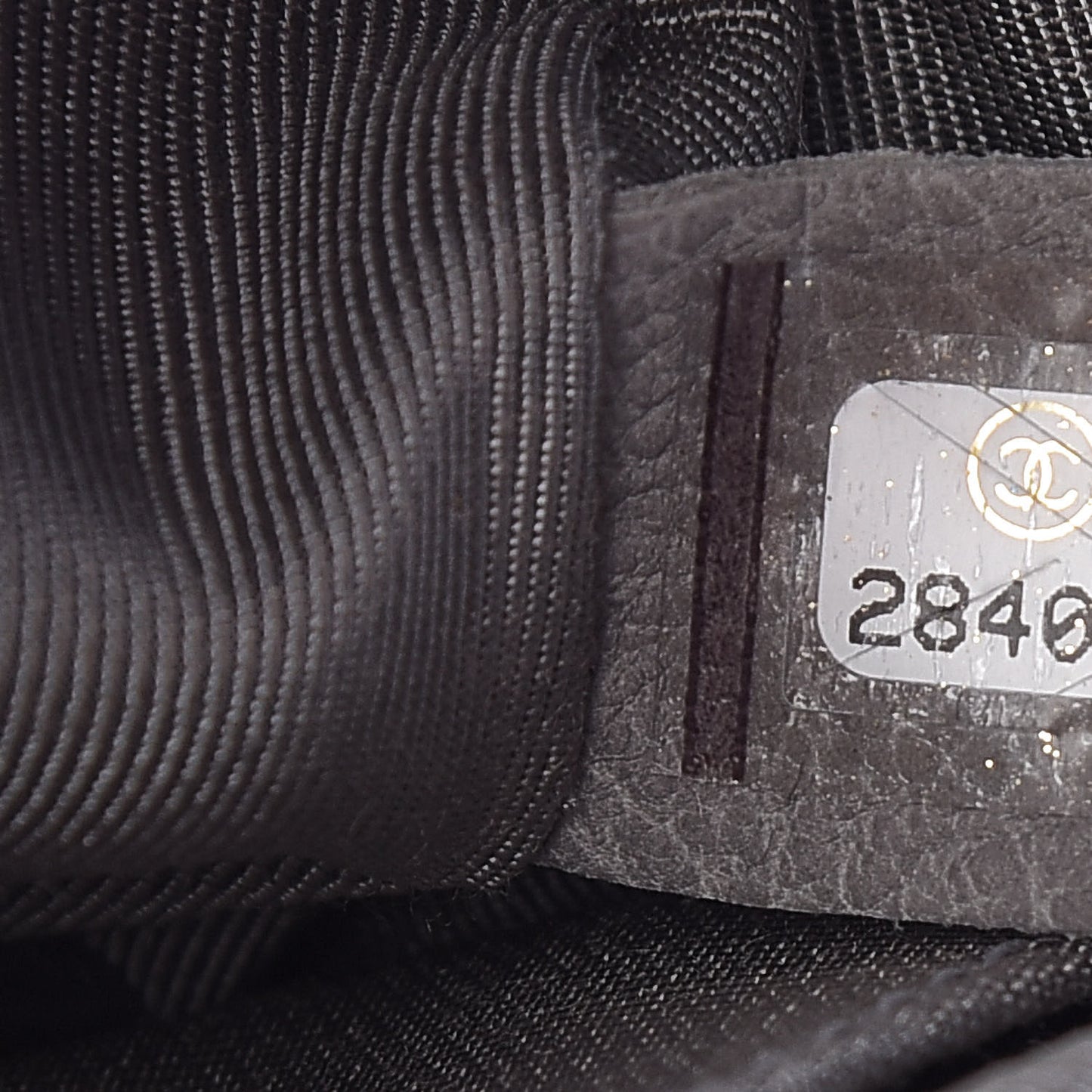 Caviar Quilted Small Boy Flap Grey