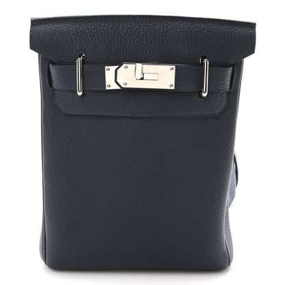 Hermes Togo Hac A Dos PM Backpack Bleu Nuit 1 of 10