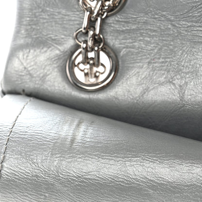 Chanel Metallic Aged Calfskin Quilted 2.55 Reissue 226 Flap Silver 32 of 34