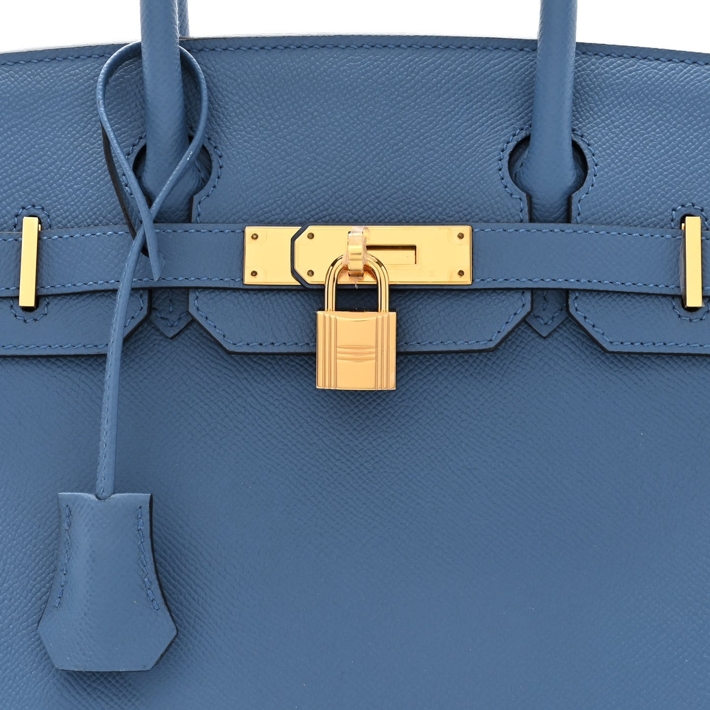Epsom Birkin 30 Bleu Agate
