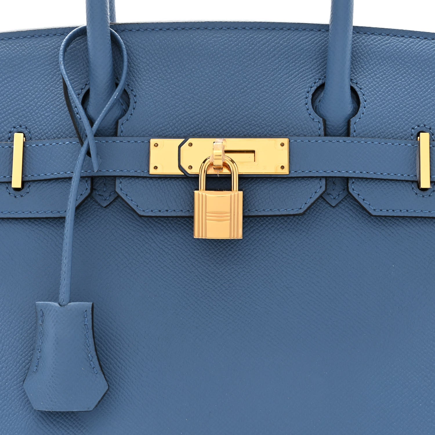 Hermes Epsom Birkin 30 Bleu Agate 8 of 10