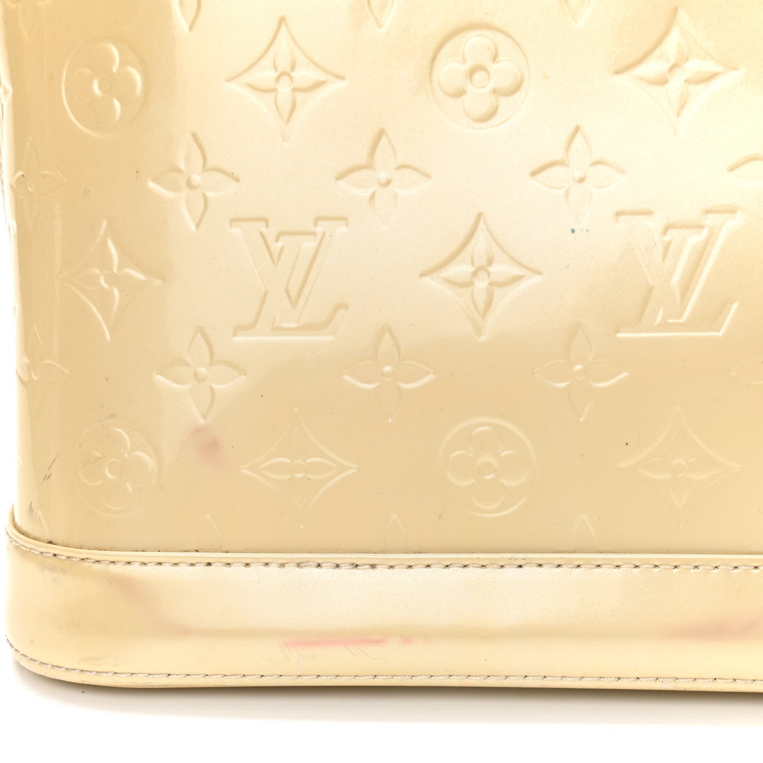 Louis Vuitton Vernis Alma PM Blanc Corail 14 of 21