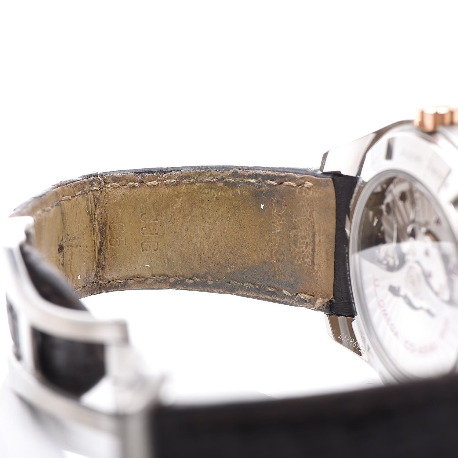 Omega Stainless Steel 18K Red Gold Alligator 38mm Seamaster Aqua Terra 150M Automatic Watch Grey 231.23.39.21.06.001 9 of 12