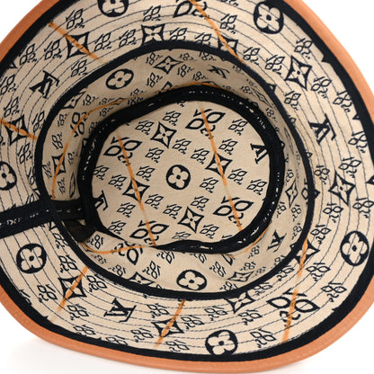 Louis Vuitton Jacquard Since 1854 Bucket Hat M Blue 7 of 8