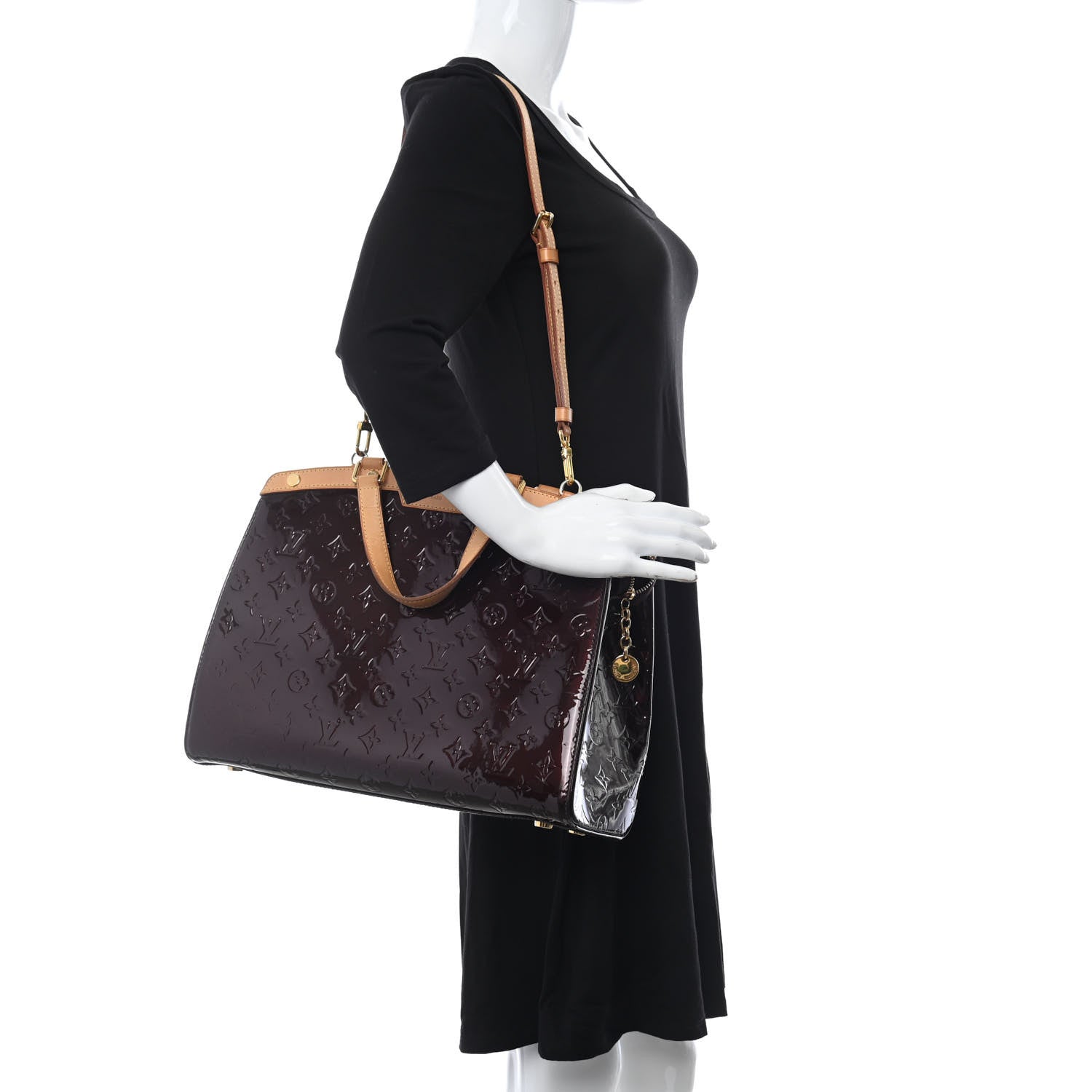 Louis Vuitton Vernis Brea GM Amarante 2 of 11