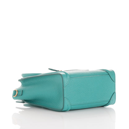 Celine Goatskin Nano Luggage Antarctic 4 of 6