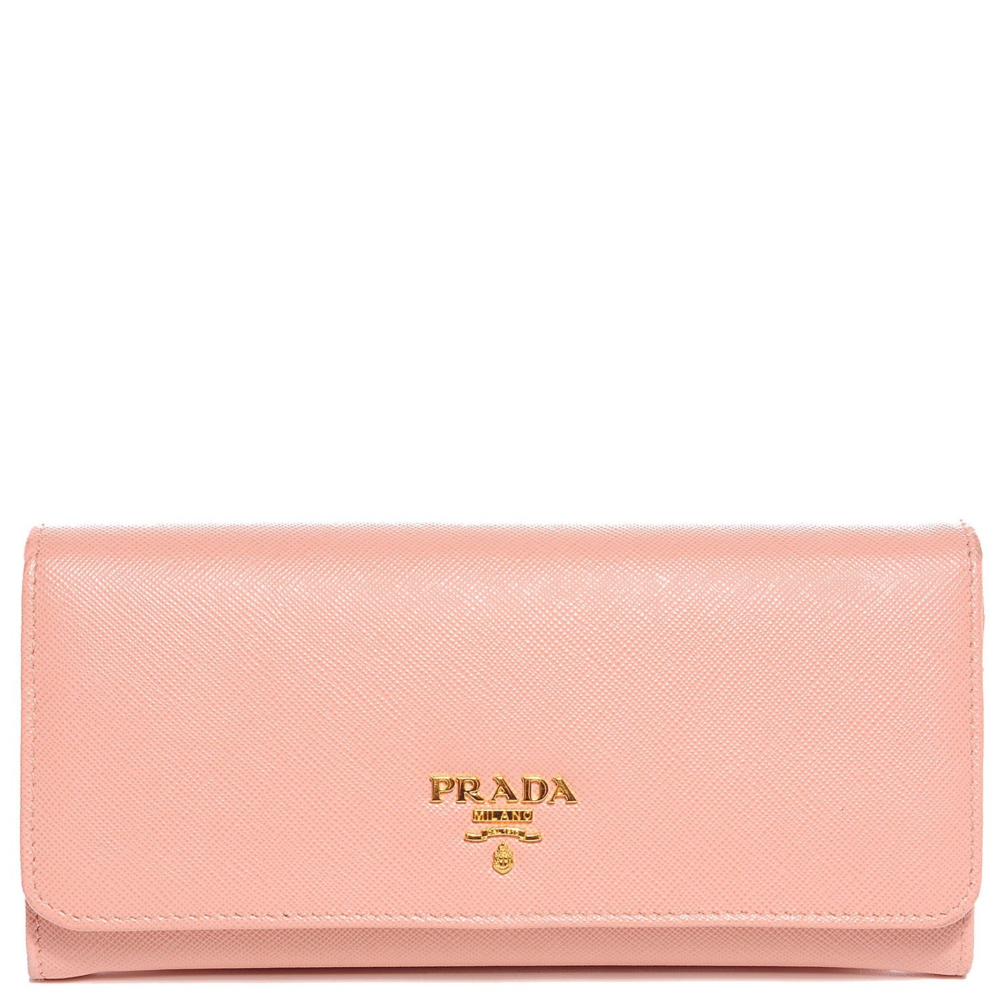 Saffiano Metal Continental Flap Wallet Orchidea