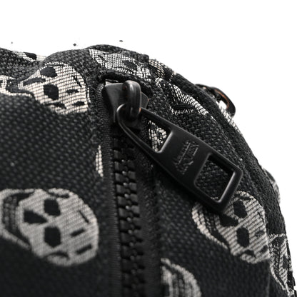 Alexander McQueen Jacquard Skull Belt Bag Black White 10 of 10