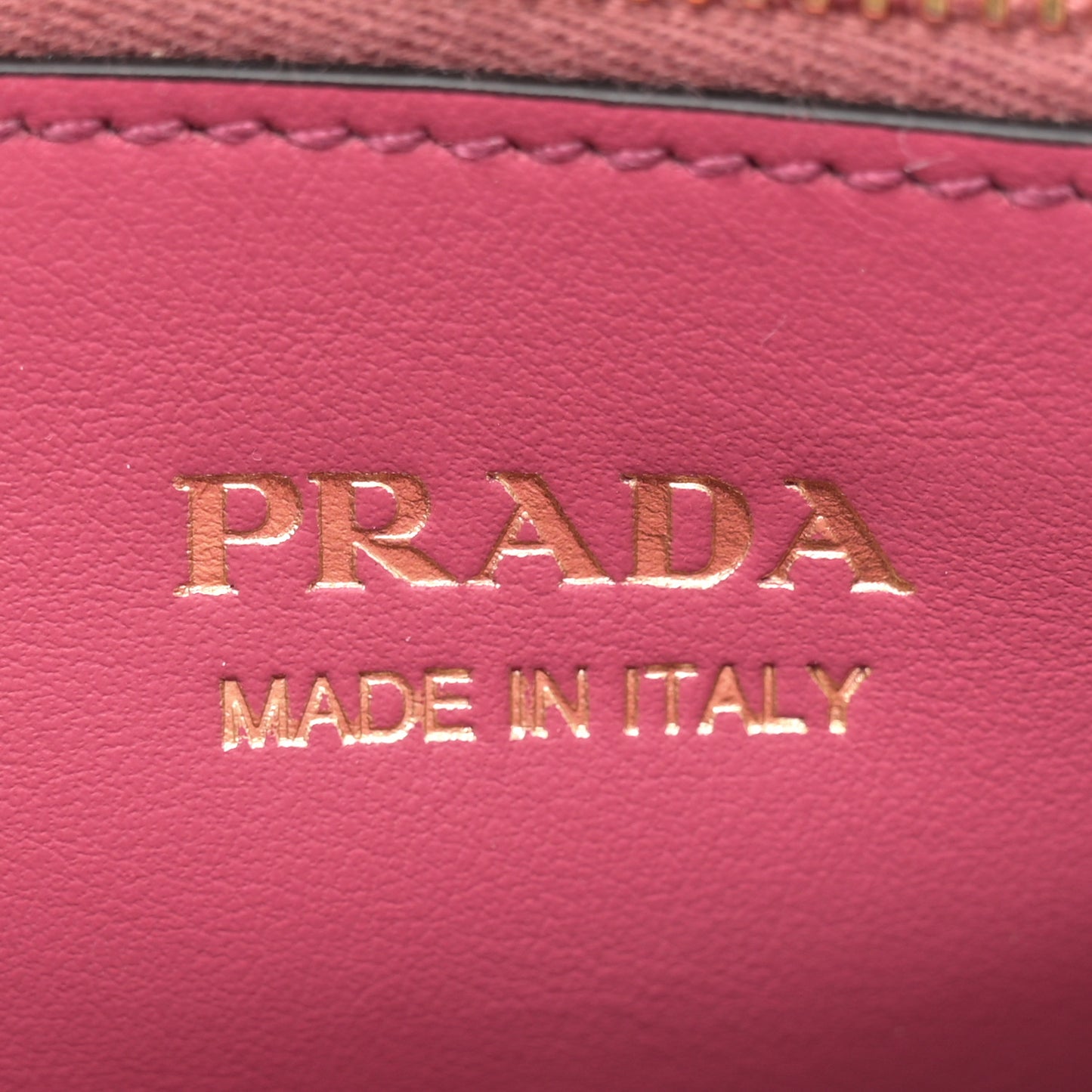 Saffiano Cuir Calfskin Small Monochrome Top Handle Tote Bruyere