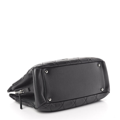 Chanel Caviar Quilted Timeless CC Soft Tote Black 4 of 17