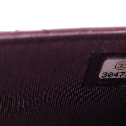Chanel Lambskin Quilted Trendy CC Wallet On Chain WOC Purple 8 of 13