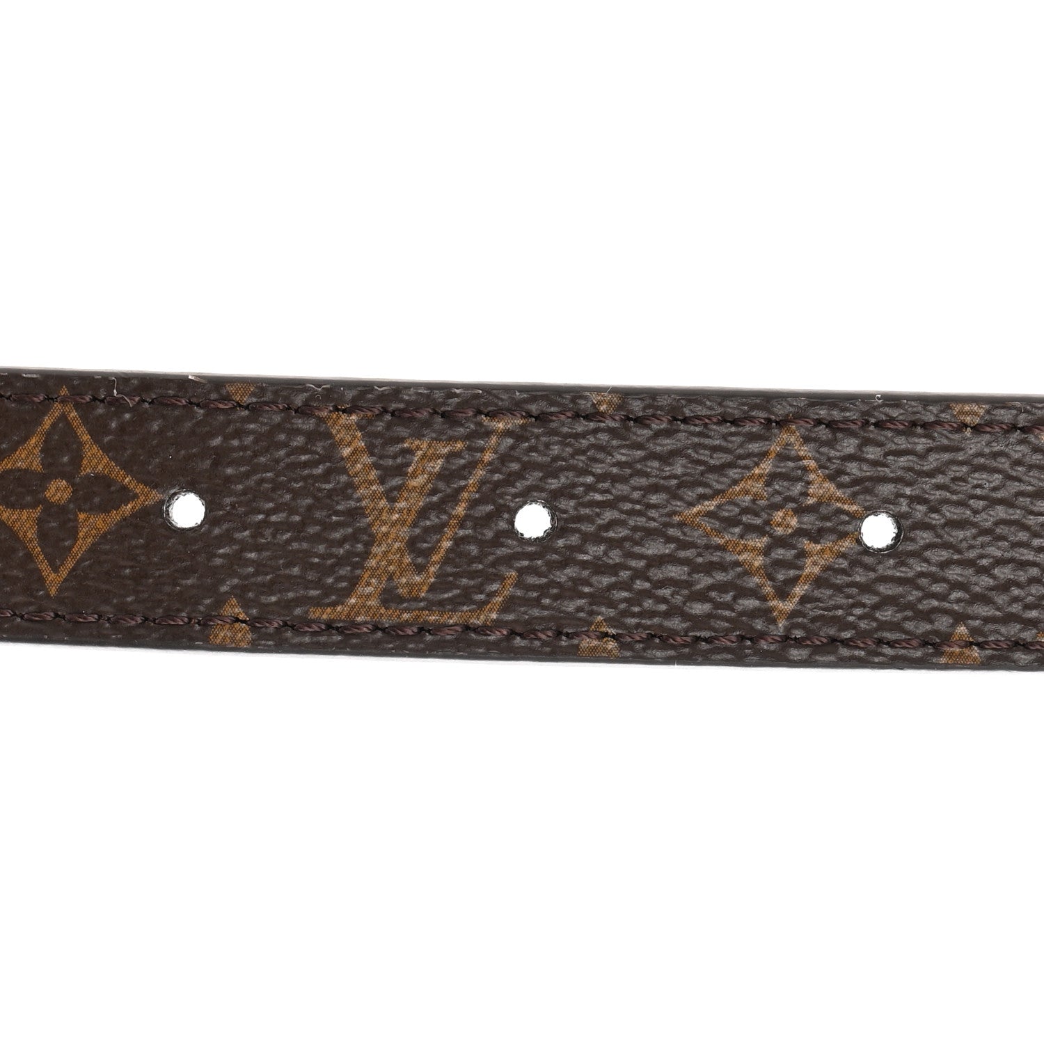 Louis Vuitton Calfskin Monogram 20mm LV Iconic Reversible Belt 65 26 Black 4 of 6