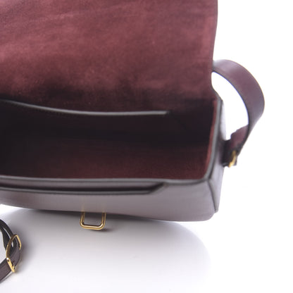 Mulberry Textured Goatskin Calfskin Tenby Shoulder Bag Burgundy 5 of 9