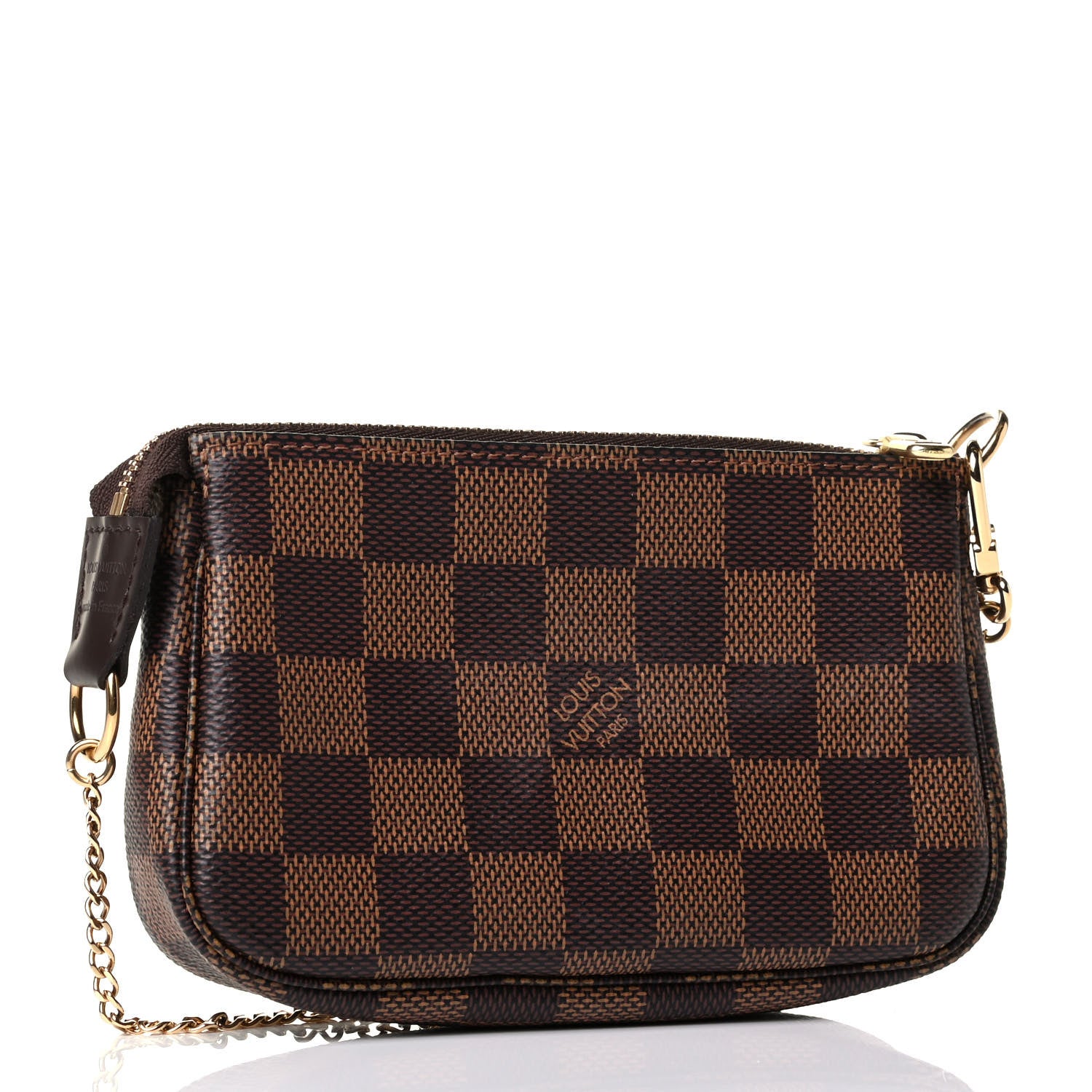 Louis Vuitton Damier Ebene Mini Pochette Accessories 2 of 6